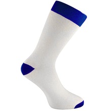 Gerecyclede sokken | Gekleurde twist | Met max. 4 kleuren | Max711 Blauw