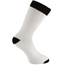 Gerecyclede sokken | Gekleurde twist | Met max. 4 kleuren | Max711 Zwart