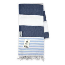 Hamam handdoek Marine | 270 gr/m2  | 180 x 100 cm | 96002 Lichtblauw