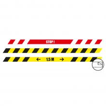 Vloerlijn sticker | 100 x 5 cm | Anti-slip