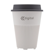 Circular&Co Returnable Cup | met deksel | 340ML koffiebeker | 73W432 Wit / Donkergrijs