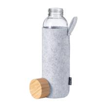 Glazen fles | RPET zakje en bamboe dop | 500 ml | 83733325 