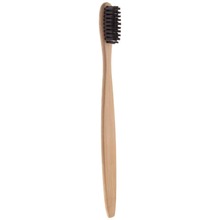 ECO tandenborstel bamboe| Zwarte borstel | 83809567 Hout