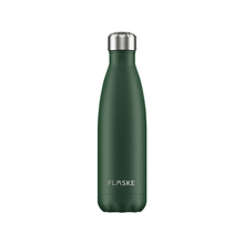 Flaske | Duurzame dubbelwandige RVS thermosfles | 500ML  | Flaske500 Legergroen