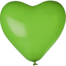 Hart ballon | Ø 70 cm | Extra groot | 947002 Groen