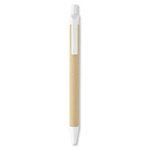 Eco pen | Full colour | Biologisch afbreekbaar  | max133 Wit