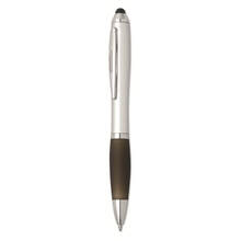 Stylus pen | Full colour | Met rubberen grip | max038 Zwart