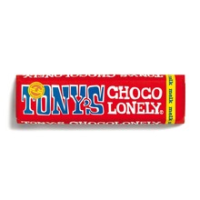 Tony's Chocolonely | Chocolade reep met full colour banderol | 50 gram | max013 Melk
