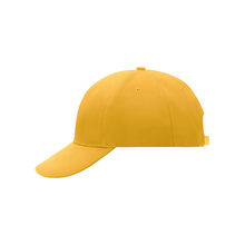 Gekleurde cap | Katoen | Verstelbaar | 96016 Geel