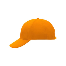 Gekleurde cap | Katoen | Verstelbaar | 96016 Oranje