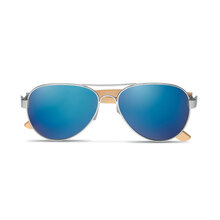 Eco zonnebril | Bamboe montuur | 8756450 Blauw