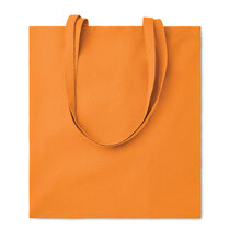 Gekleurde katoenen tas | Tot 3 kleuren of Full Color opdruk | 140 gr/m2 | max036 Orange