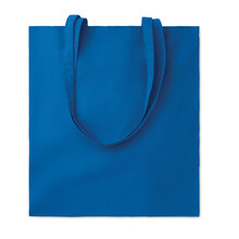 Gekleurde katoenen tas | Tot 3 kleuren of Full Color opdruk | 140 gr/m2 | max036 Koningsblauw