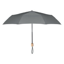 Paraplu | Gerecycled plastic | Opvouwbaar | Ø 99 cm | 8799604 Grijs