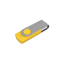 USB Stick Twister | 2-16 GB | Snel geleverd | NL69USBTWISTER Geel